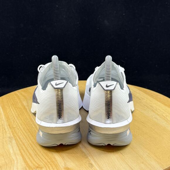 Nike Zoomx Vaporfly Next% 4 White-Gridiron-Obsidian Womens Sz 6.5 [HF6412-100] - Picture 6 of 10